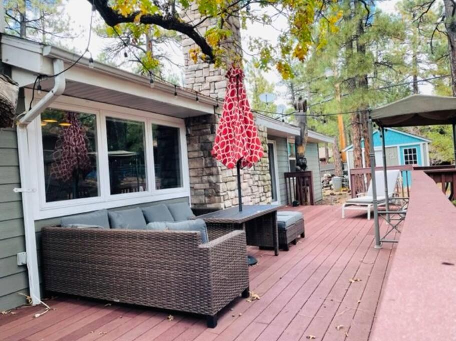 Relaxingrejuvenating 4Br 3 And Half Ba Cabin Munds Park Ngoại thất bức ảnh